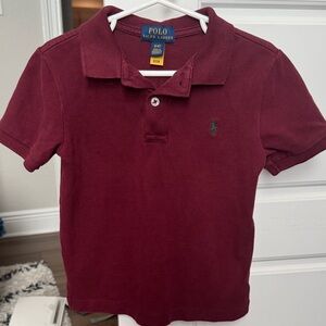 Polo by Ralph Lauren Kids Burgundy Polo Shirt